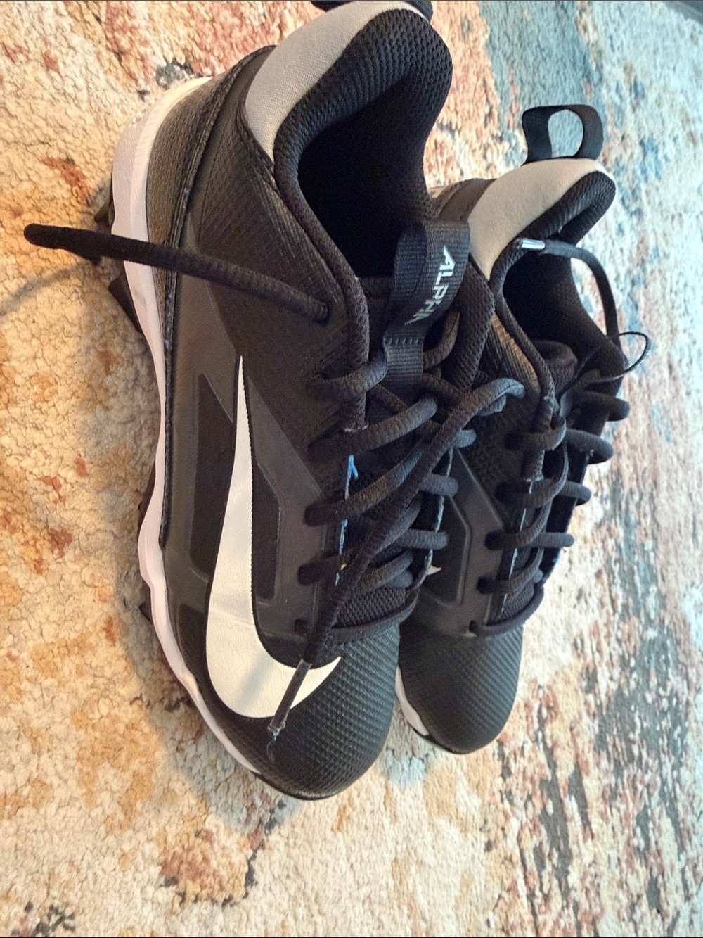Nike Men’s Black and White Athletic Trainers